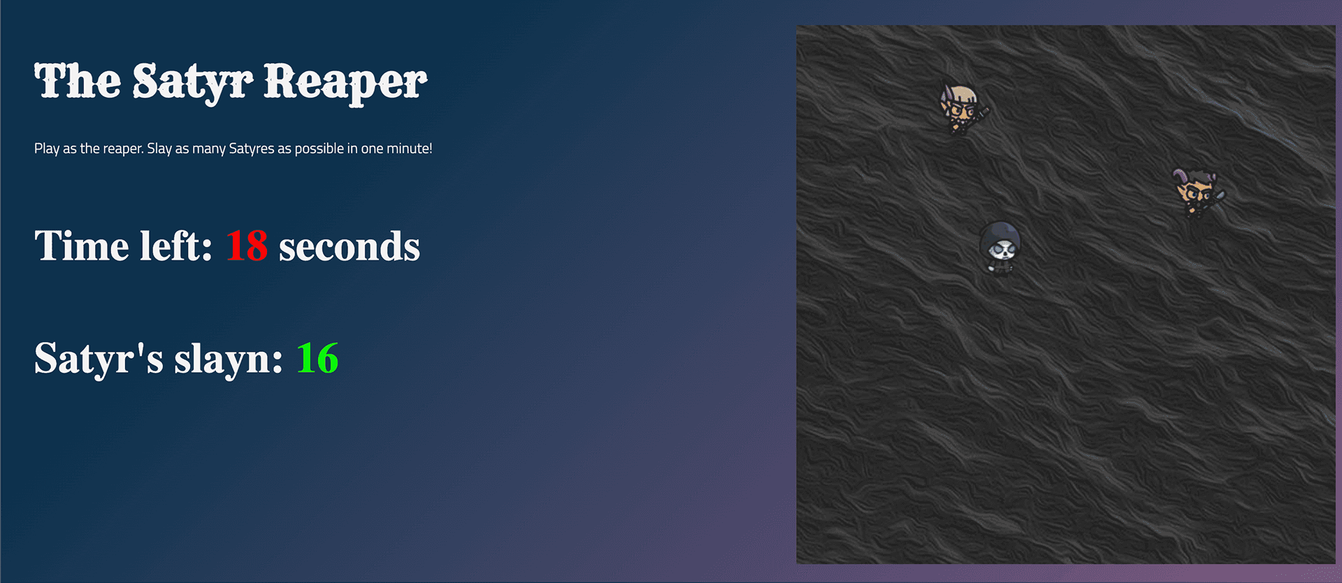 2D-game: The Satyr Reaper
