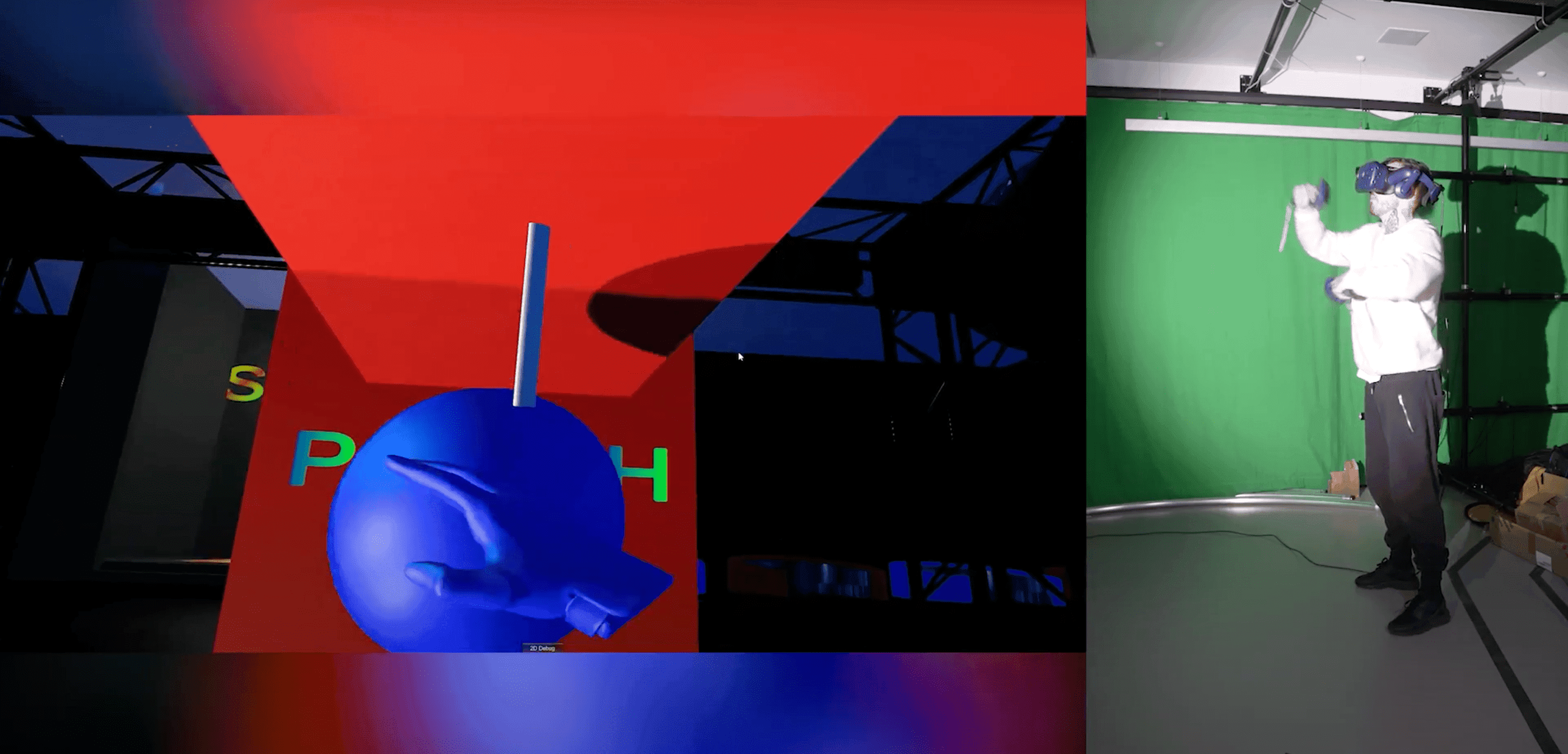 VR game user testing